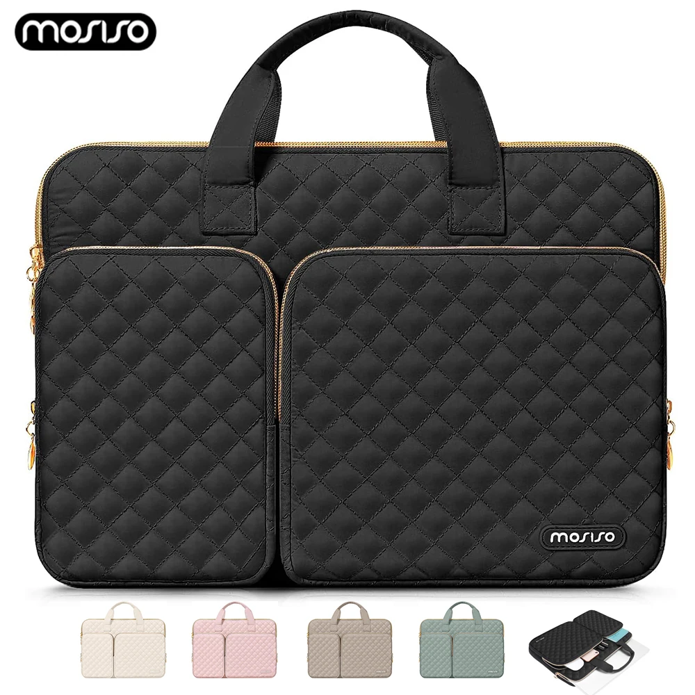 

Handbag Laptop Sleeve 13 14 15 15.6 16 inch MacBook Air Pro M1 M2 M3 HP Lenovo Asus Protective Notebook Briefcase Computer Case