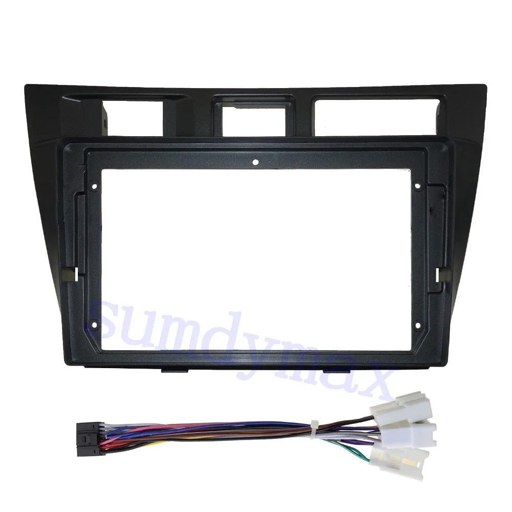 9inch 2 Din Car Radio Fascia For Toyota Mark II 9 GX110 2000-2007 car Radio Fascia Frame Adapter CD Panel Dash Trim Bezel