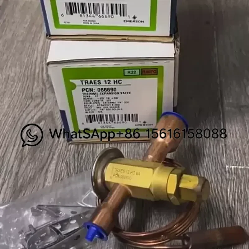 Genuine Emerson Thermal Expansion Valve TRAES15HCA HFES15 TRAES5SZ R404A  TRAES8HCA  TRAES10HCA   TRAES12HCA
