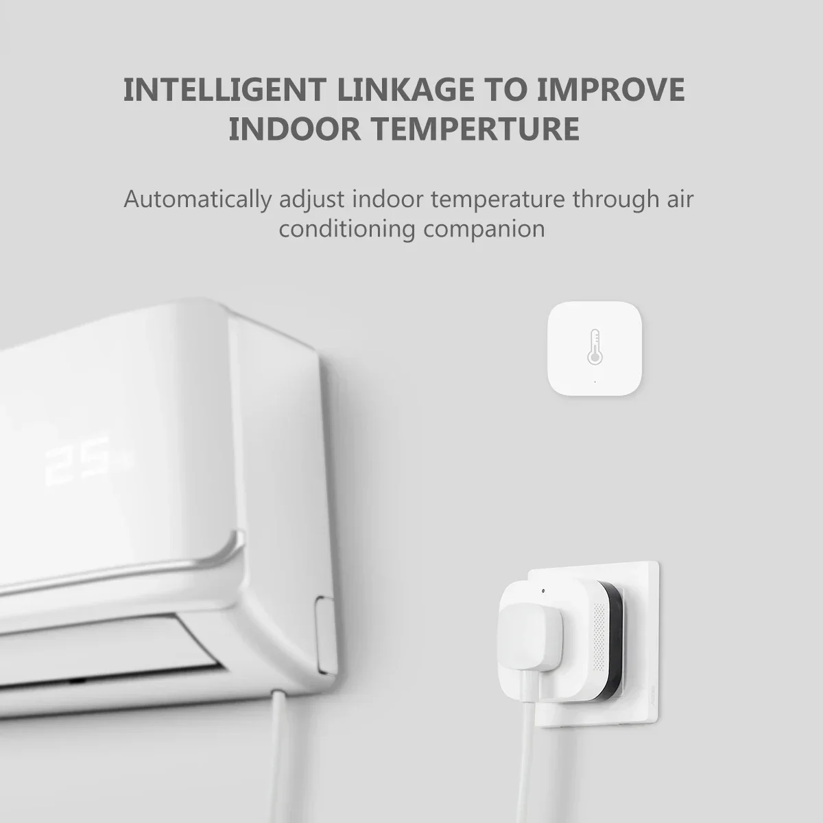 Aqara original sensor de temperatura zigbee umidade pressão ar sensores ambiente casa inteligente para xiaomi mi casa homekit app