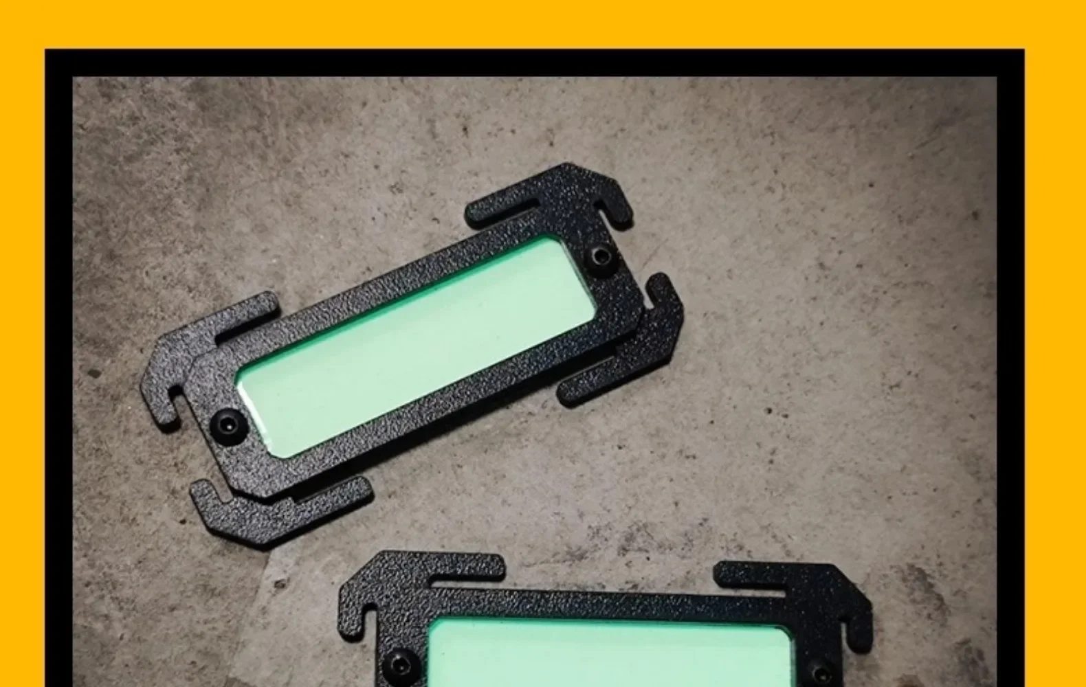 Accesorios MOLLE táctico noctilucentes plásticos para mochila chaleco - imagen 4