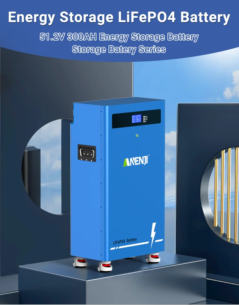 بطارية LiFePO4 بالطاقة الشمسية 51.2 فولت 300 أمبير في الساعة أكثر من 6000 دورة وظيفة الاتصالات 15.36 كيلو وات في الساعة إجمالي الطاقة ≥96% كفاءة متوازية #2