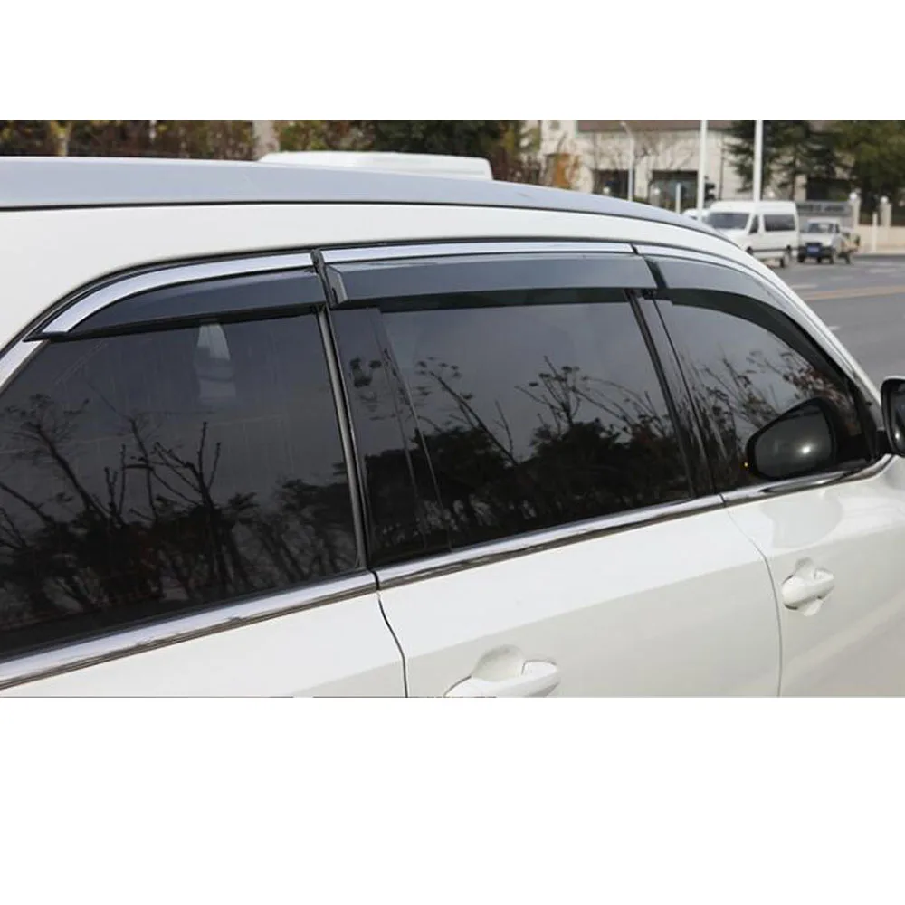 For Honda Odyssey 2022 2023 2024 Window Visor Sun Shade Rain Guard Side Deflectors Car Accessories Decoration Protector 6Pcs