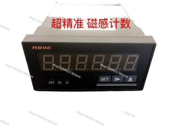 

6-Bit Electronic Counter Intelligent Digital Display Reversible Industrial Intelligent Counter HB96 Raster Meter Meter Counter