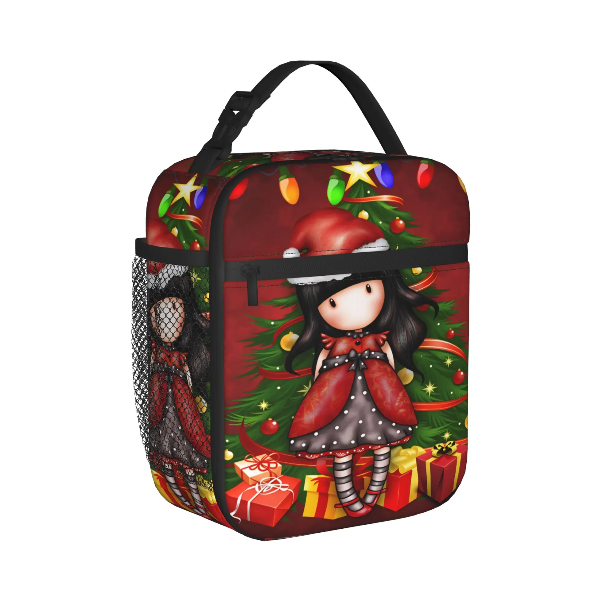 Cartoon Girl Santoros Gorjuss Lunch Bag  Fun Lunch Box For Men Travel Portable Cooler Bag Waterproof Custom Thermal Lunch Bags