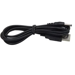 5FT 5V DC Power Cord USB to DC 3.5mm x 1.35mm Barrel Jack Adapter Connector Charging Cable Plug