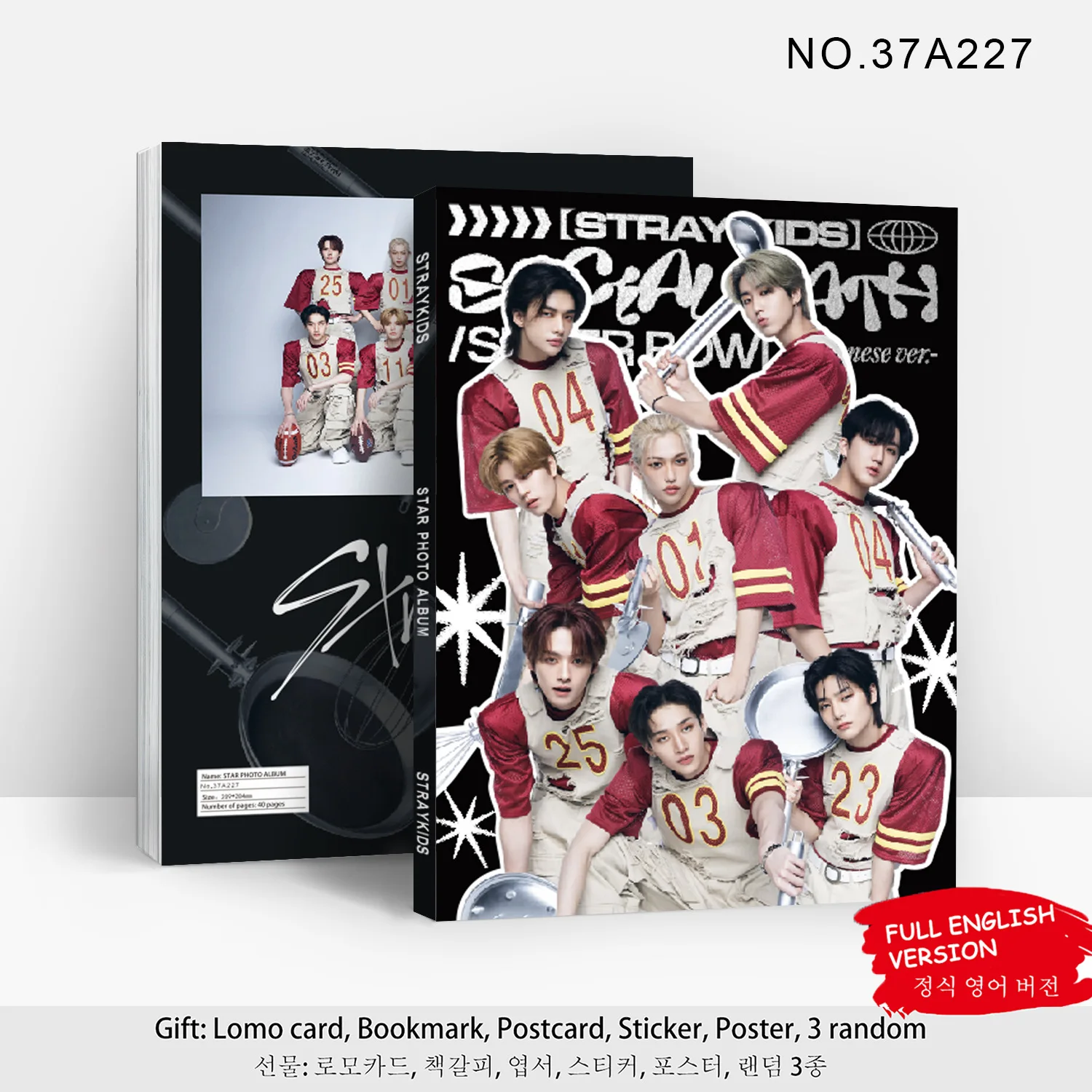 Kpop idol New Album 5-STAR Social Path Photo Album Portrait Photo Gallery Sticker Poster Bookmark Collection Card Gifts