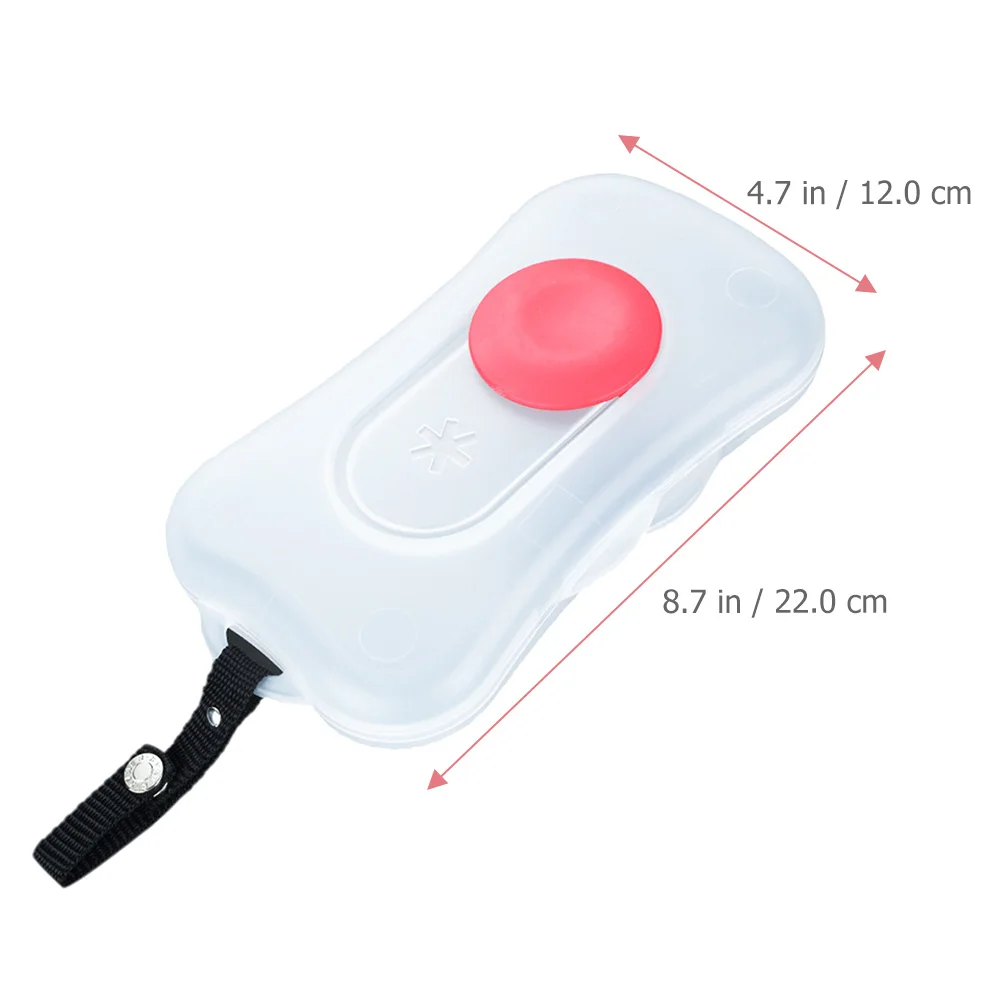 Baby Wipes Storage Box Portable Dispenser Travel Case Reusable for Outdoor Stroller Crib Organizing Wet Tissue Holder