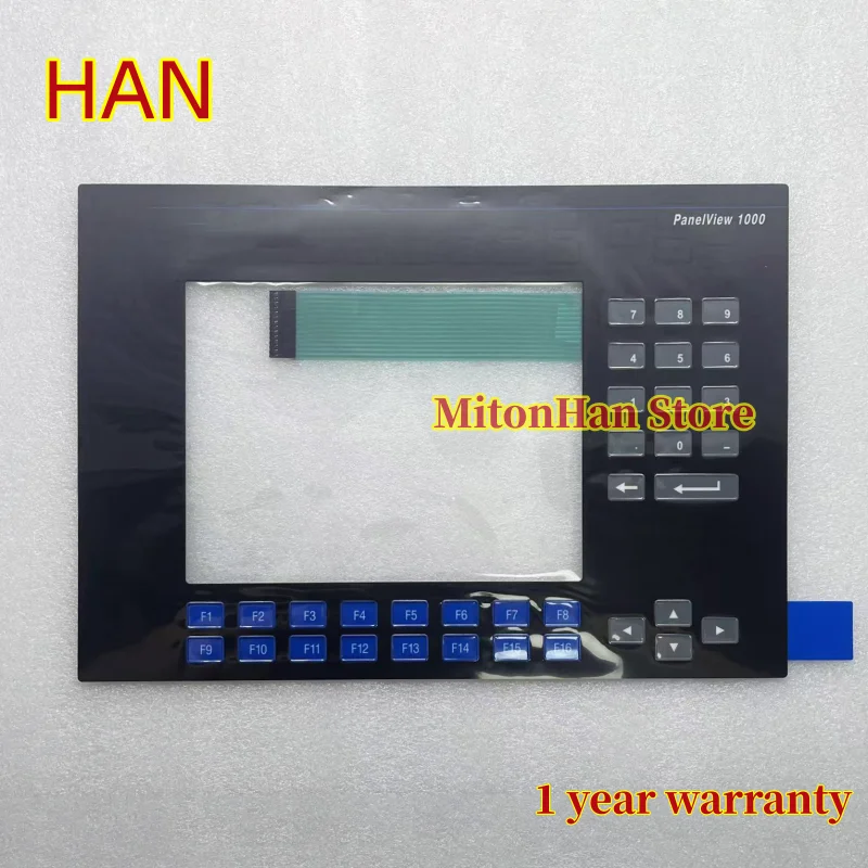 Brand New For PanelView 1000 2711-K10C8 2711-K10C9 2711-K10C14 Membrane Keyboard Film Button Keypa