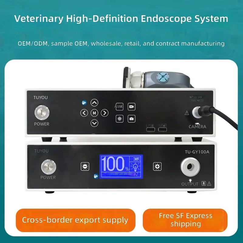 Modern Medical High Definition Veterinary System for Pet Animal ENT Examination and Treatment