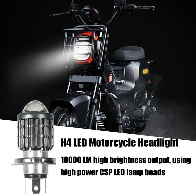 Motorcycle LED Headlights Motorcycle Headlight Bulbs Waterproof Driving Lights LED Bulb High Brightness Replacement Parts Motorc