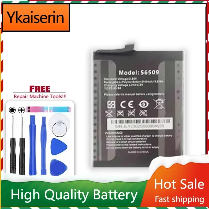 Battery for OUKITEL C32 Battery 5150mAh Long Standby Time High Capacity for OUKITEL S6509 Batteries Warranty + Track NO