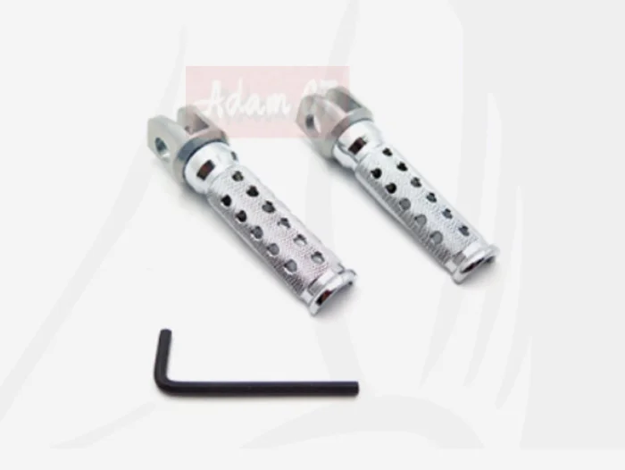 BUYGBR Motorcycle Foot Pegs For Kawasaki EX250 EX500 ZX600 Ninja ZX6 D/E/R ZX7 ZX750 ZX11 C/D