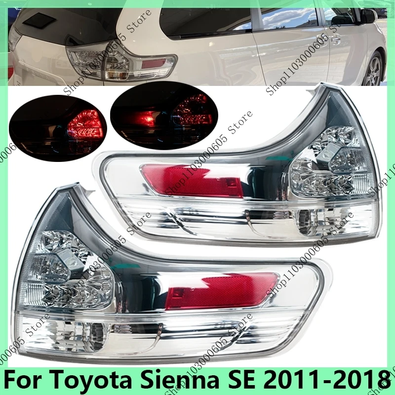 Do Toyota Sienna SE 2011 2012 2013 2014 2015 2016 2017 2018 Akcesoria samochodowe Zespół tylnego światła tylnego Tylne światło hamowania Światło cofania