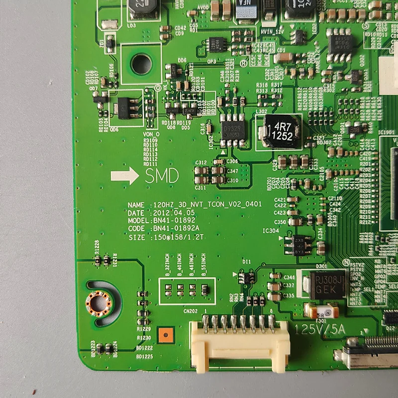 BN96-27248A BN97-06782B BN41-01892A T-Con 보드, UN46EH6030 UE46EH6030 UE46EH6035 UA46EH6030MPXD UA46EH6030MXSQ UA46EH6030