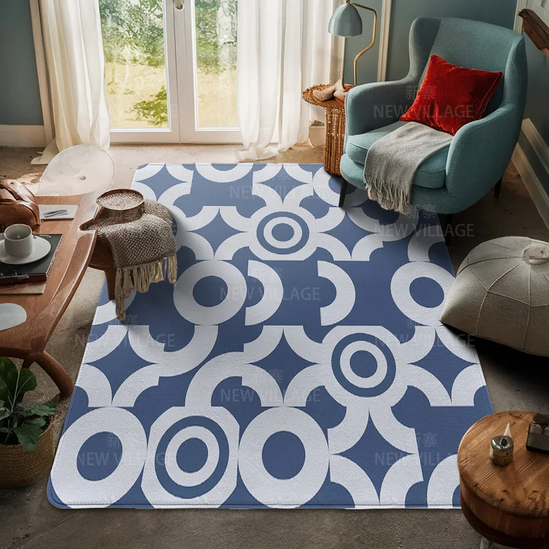 House entrance carpet Home door mat Living Room Bath Foot decoration non-slip rugs Modern geometric pattern nordic simple boho