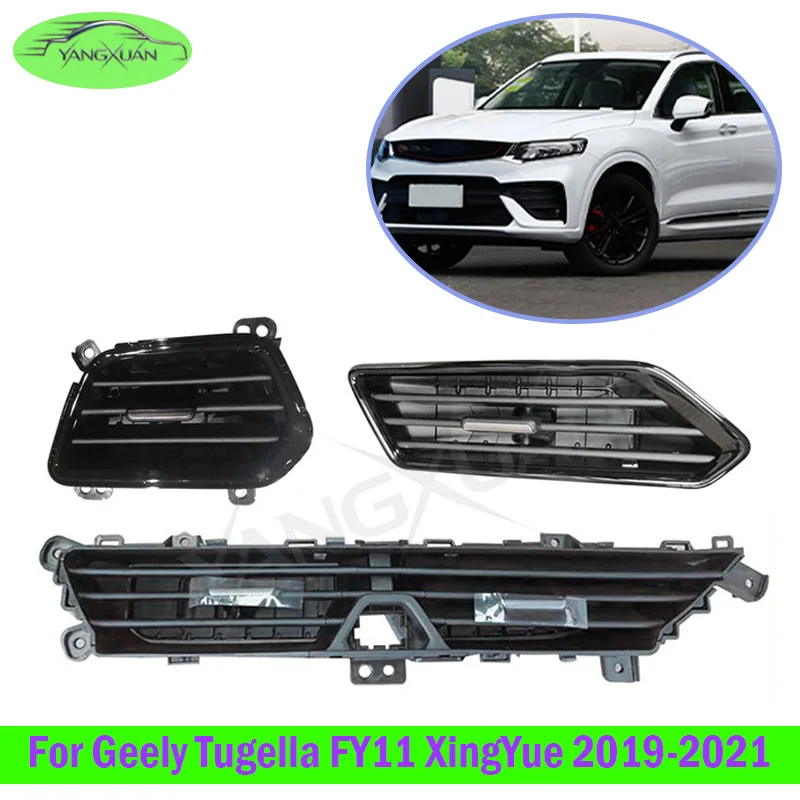 Car Dashboard Air Condition Vent Air Outlet Vent  For Geely Tugella FY11 XingYue 2019-2021 Air Conditioning Air Vent Grille