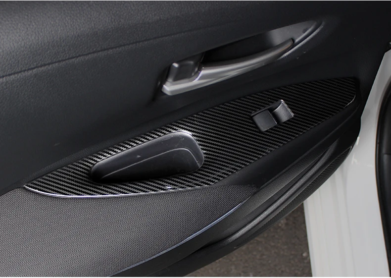Für Toyota Corolla E210 Hybrid 2019 2020 2021 2022 2023 2024 Edelstahl Auto Tür Fenster Glas Lift Schalter Taste panel Abdeckung – Detail 11