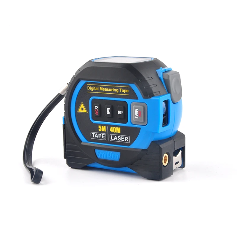 Wintape-Intelligent Laser Tape Measure, 3-in-1 Infrared Range Finder, Electronic Measuring Ruler, Steel Tape for Room