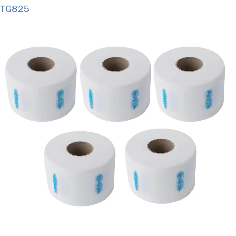 【AN】1/5pcs Professional Neck Paper Salon Barber Hair Dresser Roll Cutting Dressing Hairdressing Collar Accessory Necks Covering