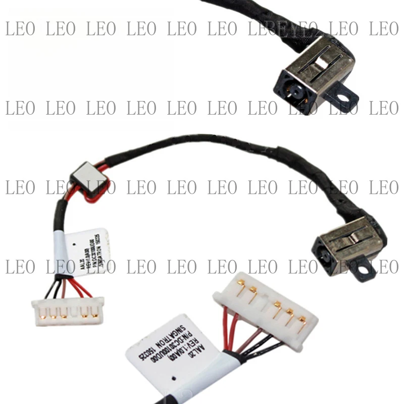 

SS DC Power Jack cable For Dell Inspiron 15 5566 i5566 Charging Port Plug Socket
