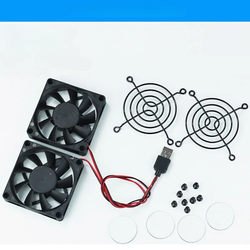 RT-AC68U/AC86U/AC87U/R8000/AC5300 Router Cooling Fan 70x70x15mm 5V 0.2A Suitable For ASUS RT-AC68U AC86U Tenda AC15