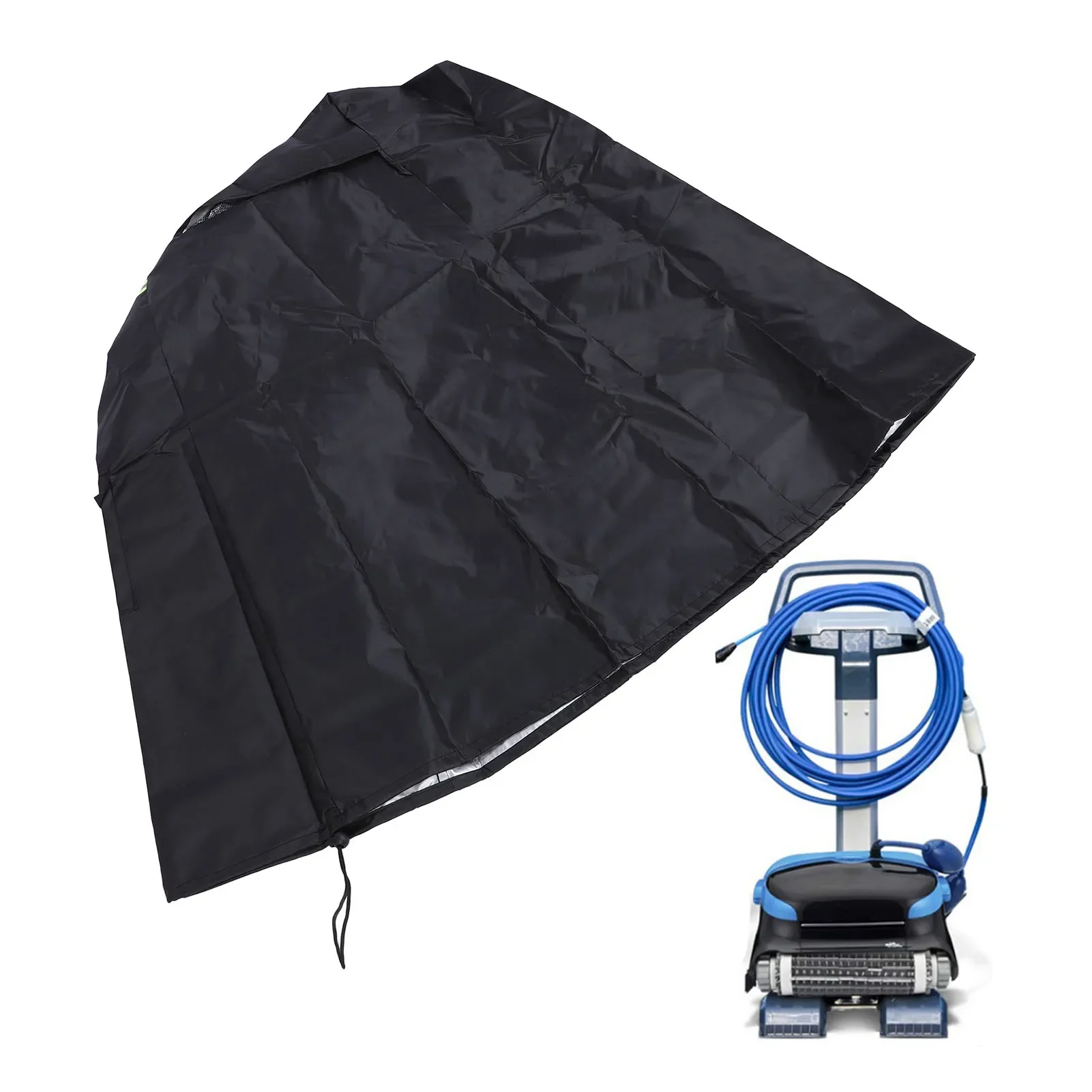 プール掃除機カバー-反射ストリップ付き-420d-オックスフォード布-防水防塵-プールクリーナーカバー