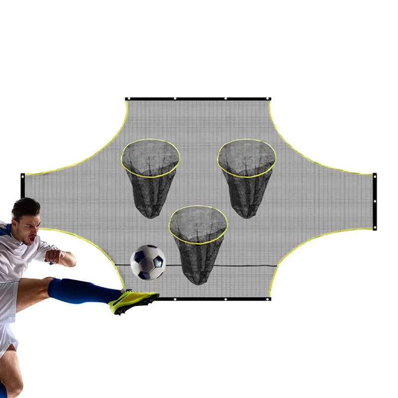 

Soccer Goal Target Portable Target Sheet With Scoring Zones Practice Equipment Soccer Field Nets Soccer Training Net For