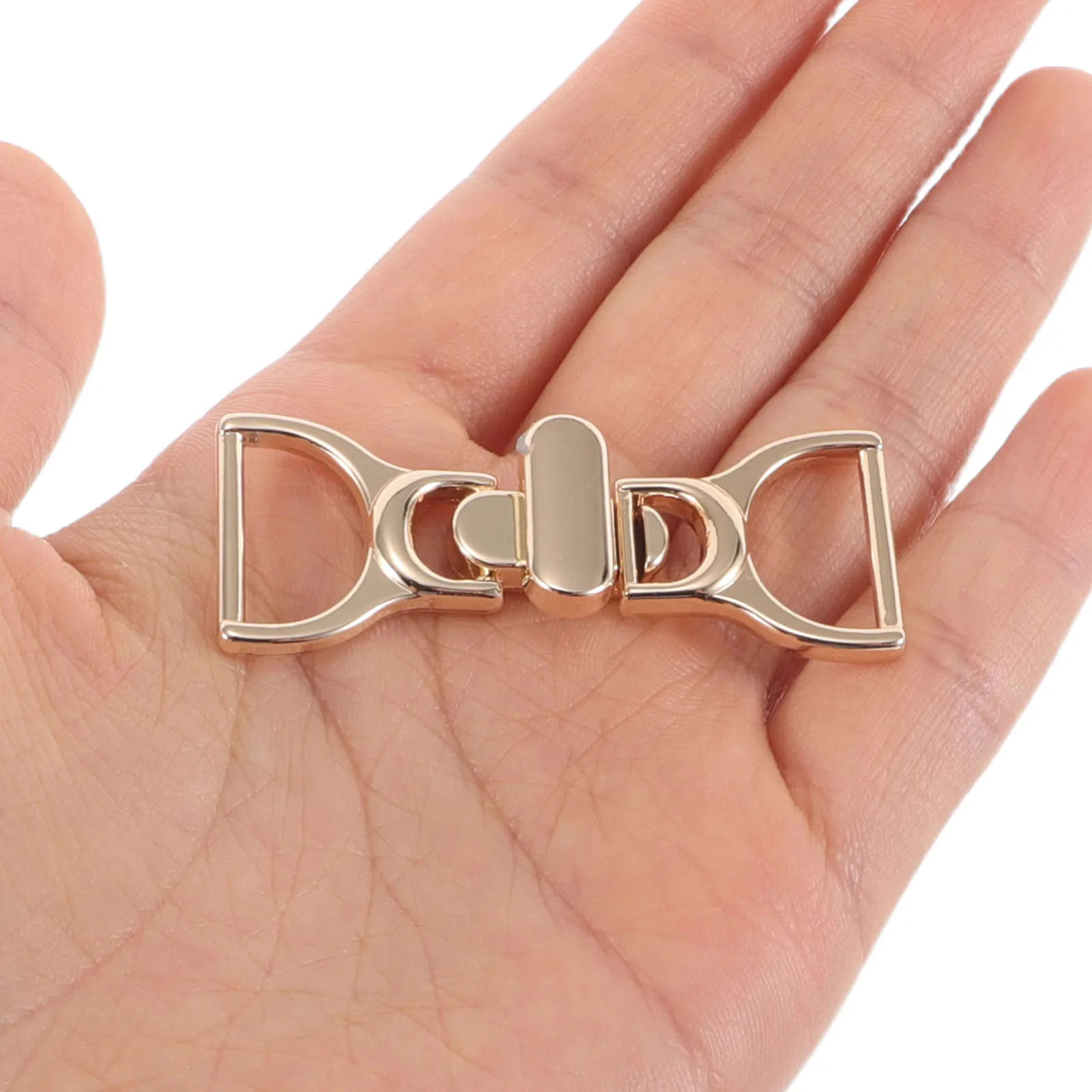 

2 PCS Suit Waist Belt Alloy Buckle Clasp Decoration for Backpacks Belts Accessories
