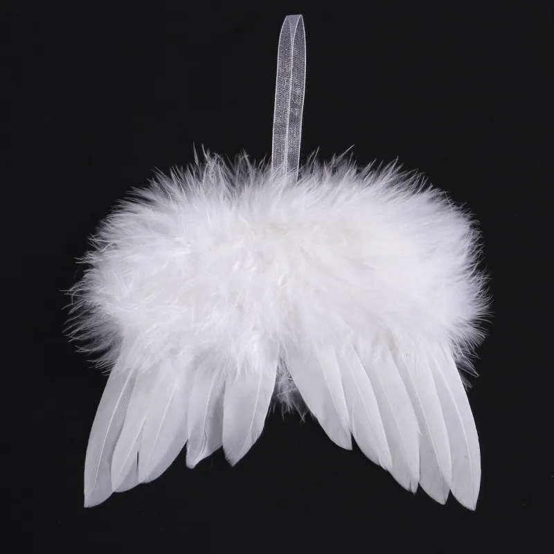 Hot Selling Christmas Tree Decorations Feather Wings Christmas Decorations Christmas Tree Decorations Angel Wings