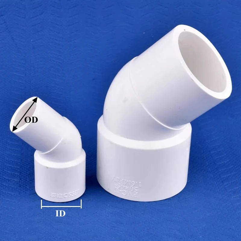 20~50mm Witte PVC Connectoren PVC Buis Directe Bocht T-stuk UPVC Klep 3-weg 4-weg 5-weg 6-weg Aquarium Waterleiding Verbindingen