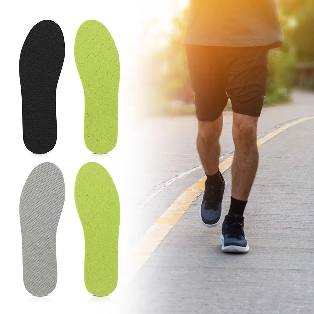 1 زوج امتصاص الصدمات نعال الحذاء مزيل العرق تنفس بقوة الرجال النساء حذاء وحيد لينة الراحة أحذية رياضية وسادة للأقدام