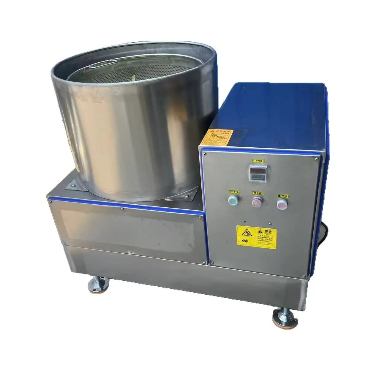 Commercial Centrifugal Vegetable Spin Dryer, Stainless Steel Salad & Cabbage Dewatering Machine