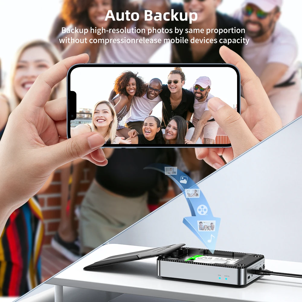 Imagem -05 - Yottamaster-gabinete de Armazenamento de Rede Nas Armazenamento em Nuvem Privada Suporte Auto Backup Acesso Remoto Compartilhar Dados 3.5 Doméstico