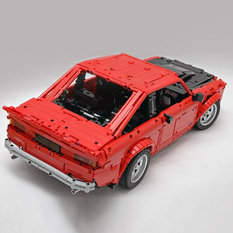 Nouveau MOC-52957 1:8 échelle Torana A9X technologies bloc de construction télécommande voiture de sport assemblage jouets modèle garçons cadeaux d'anniversaire