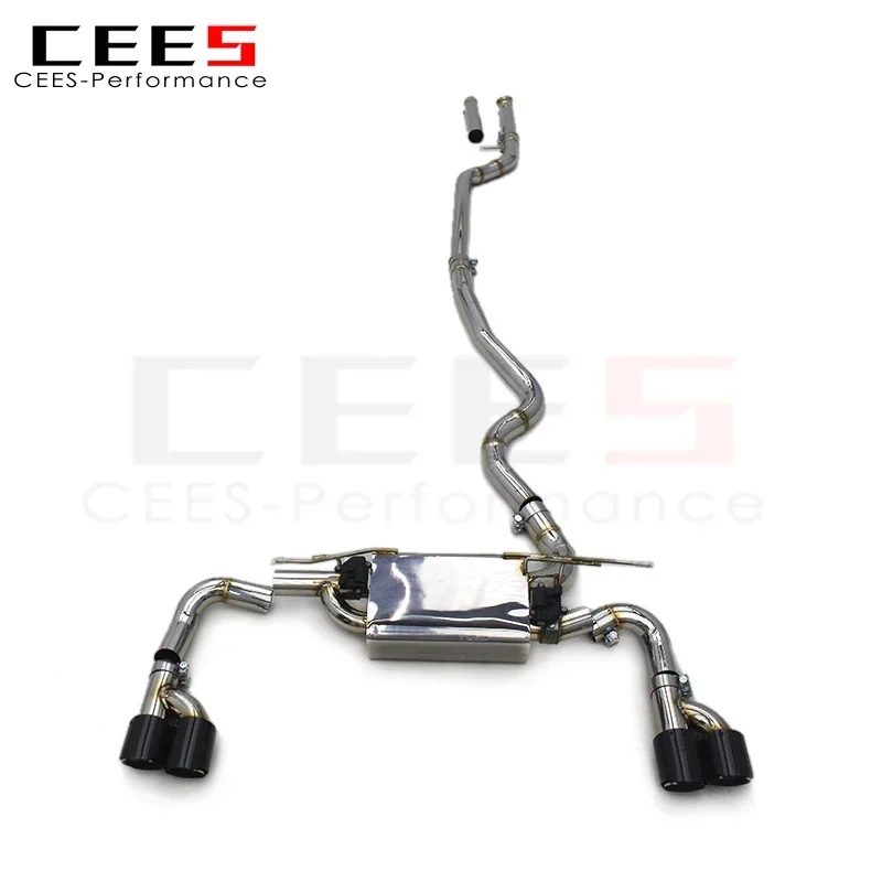 CEES Stainless Steel Performance Exhaust Pipe Muffler System For BMW 420/420i B48 N20 2.0T 2014-2020 Catback Exhaust