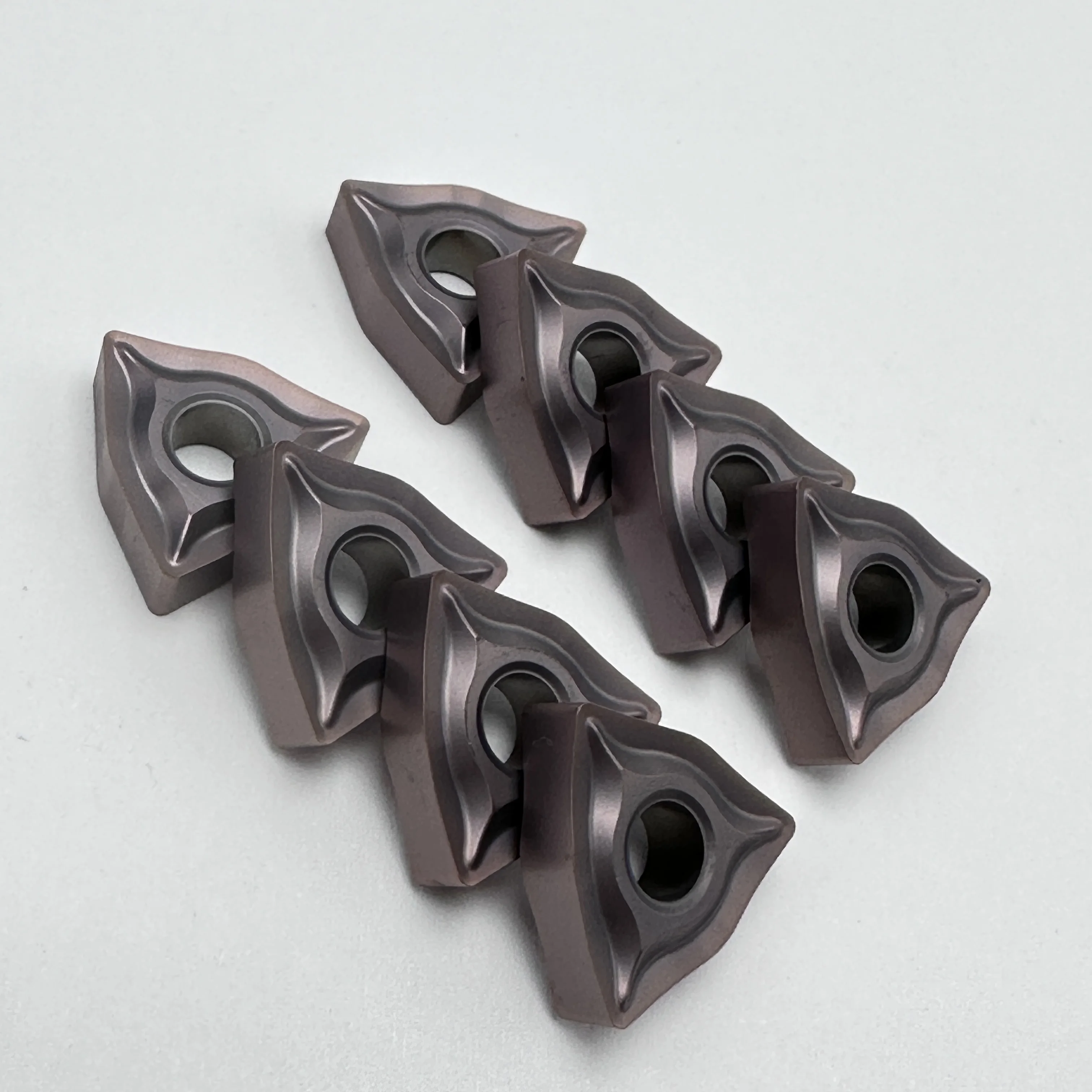 ZCC.CT Original Carbide Insert WNMG080404-EF WNMG080408-EF YBG205 Turning Tools High Quality Turning Steel Parts Processing