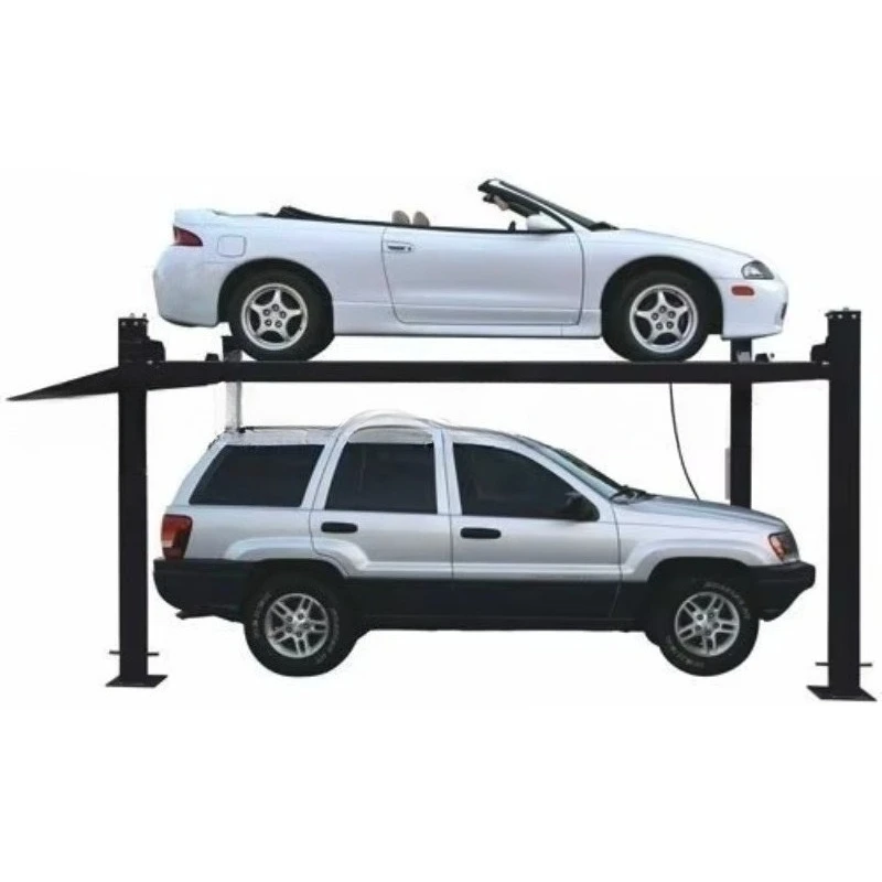 Professional Four Column Car Lift   Jack 8t Chain Structure 4 Post Car Lift for Wheel Alignment