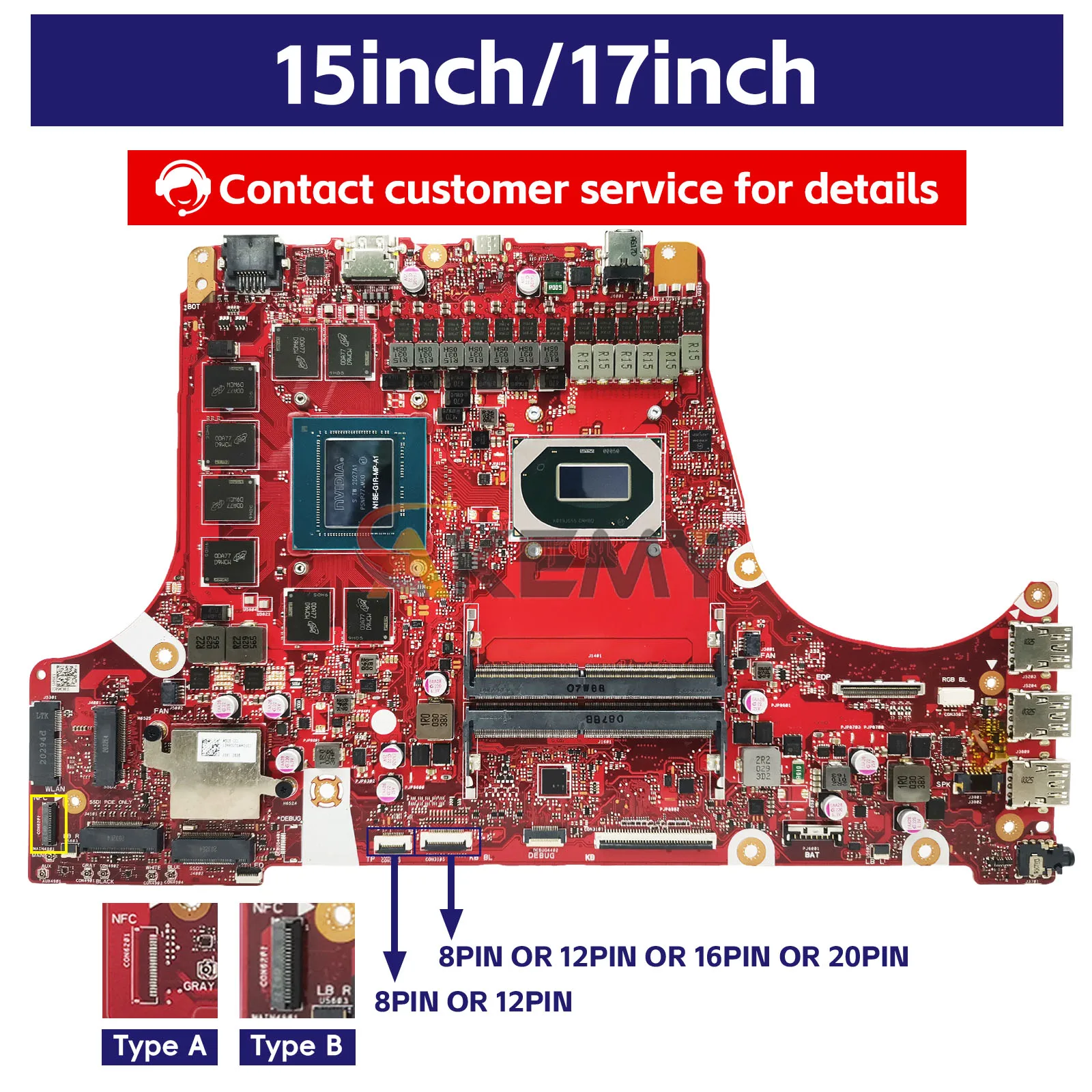 G532LWS G732LWS Mainboard For ASUS ROG G712LV G712LWS G512LV G512LW G512LWS G512LU G712LW G712LU GL512L GL712L Laptop Mainboard