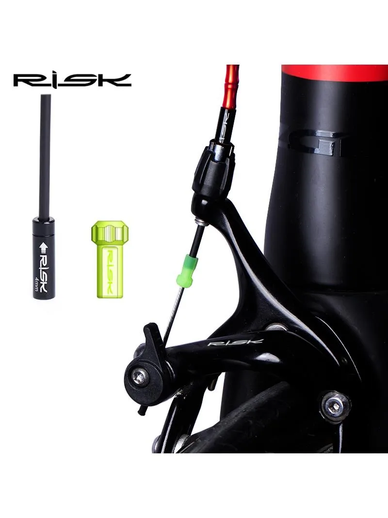 AliExpress RISK 4mm 5mm Bicycle Brake Cable End Cap MTB Road Bike Shift Hosing 10 PCS Dustproof Plug Dust Cover Bicycle Parts