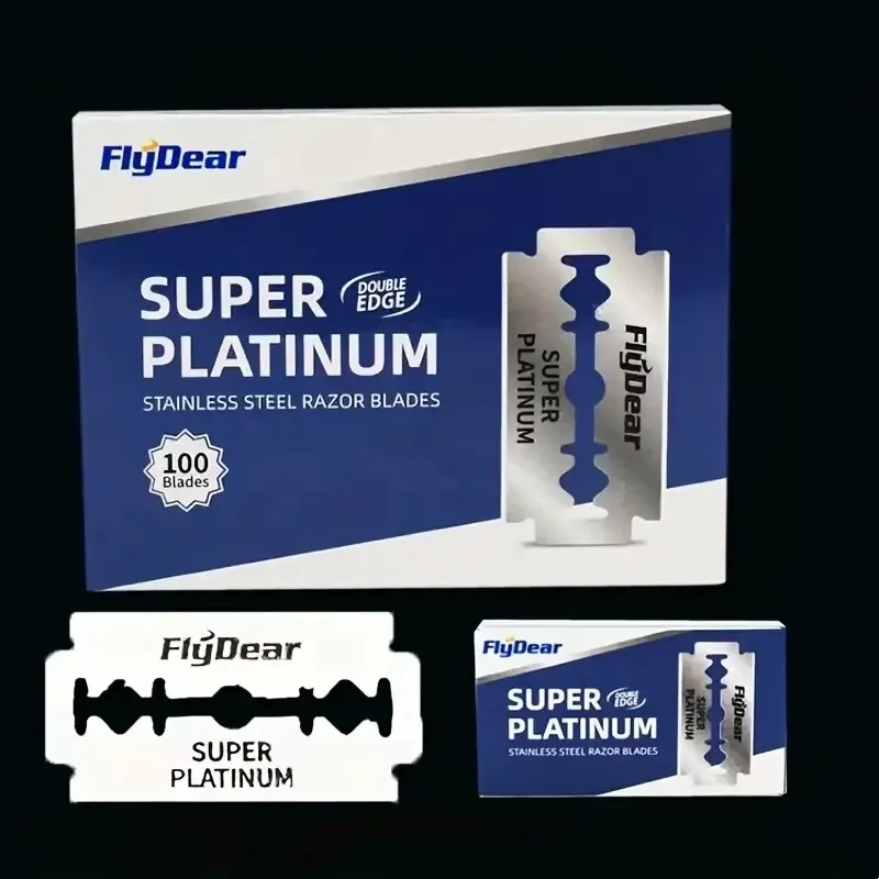 

20/60/100/140 шт. лезвия для стрижки волос, двусторонние лезвия для бритвы, мужские безопасные лезвия для бритвы, инструменты для стрижки волос из нержавеющей стали