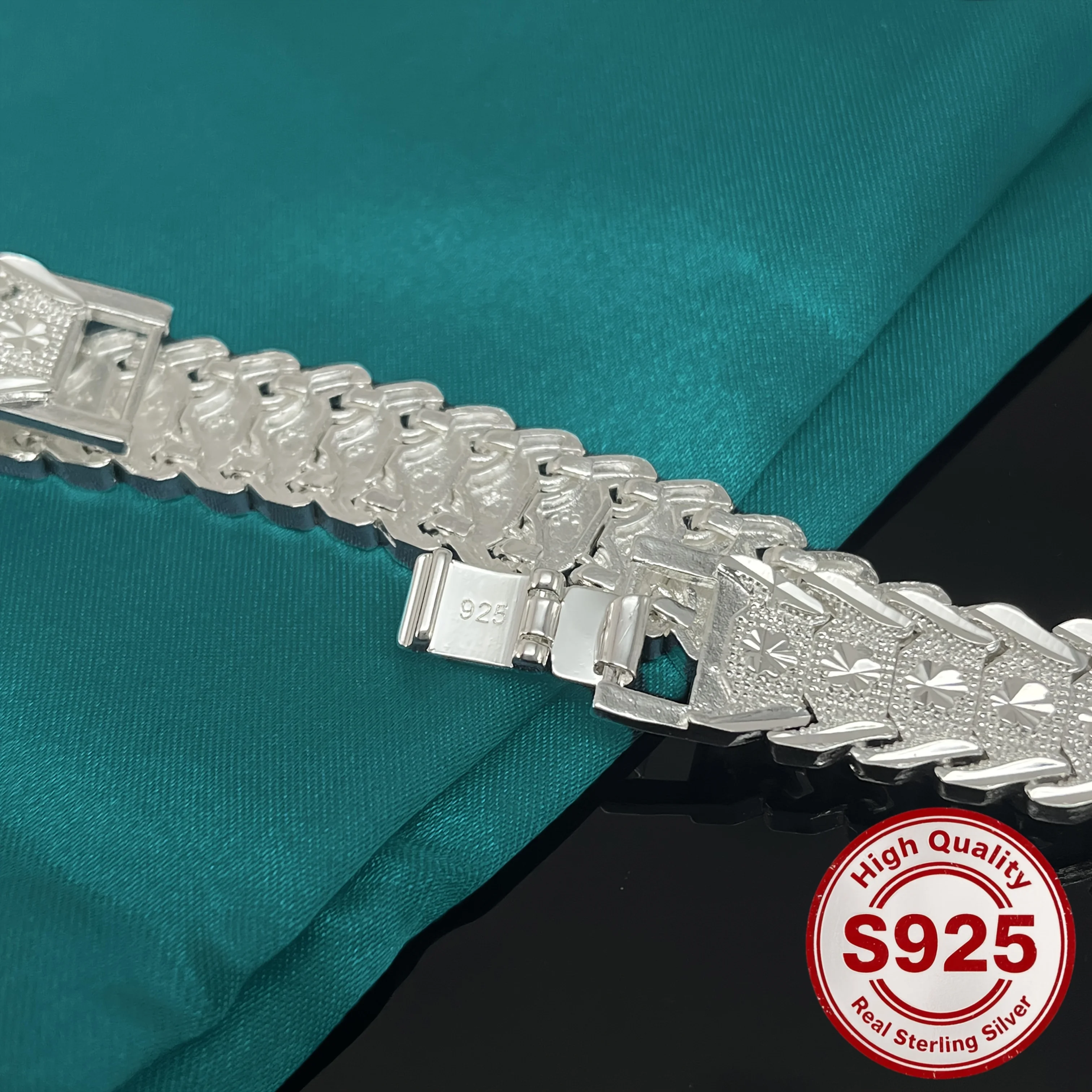 925 sterling silver Bracelet, Valentine's Day Jewelry for Daily Wear Parties for Men Women, Perfect Valentine's Day Gift