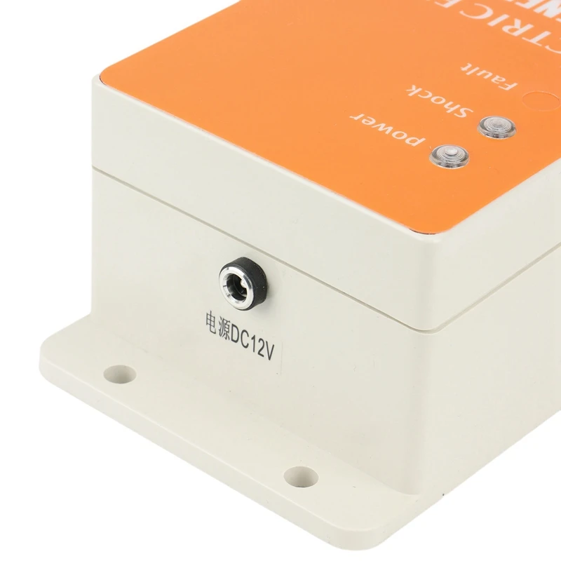 

10 км Электрический забор на солнечной батарее, зарядное устройство, контроллер высокого напряжения для лошадей, крупного рогатого скота, птицефермы, инструменты для забора животных