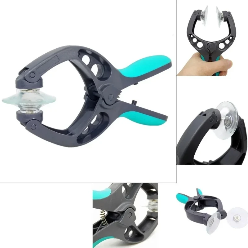 Repair mobile phone tool, dual separation clamp, adjustable suction cup connector, LCD screen repair tool