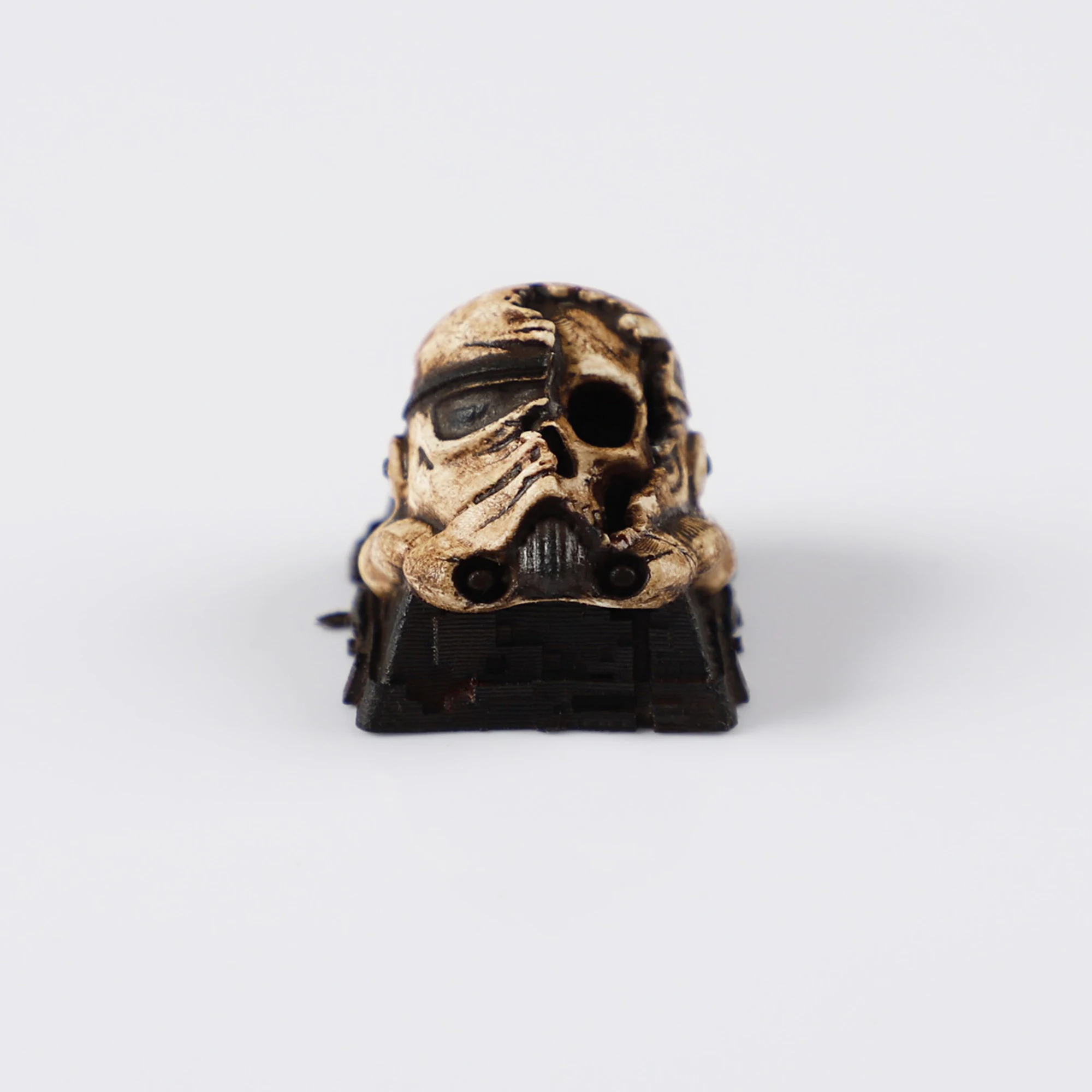 Novel Creative Key Battle-damaged Skull Keycap Resin Artisan Anime Keyboard  Custom Cartoon KeyCap for MX Mechanical Keyboard