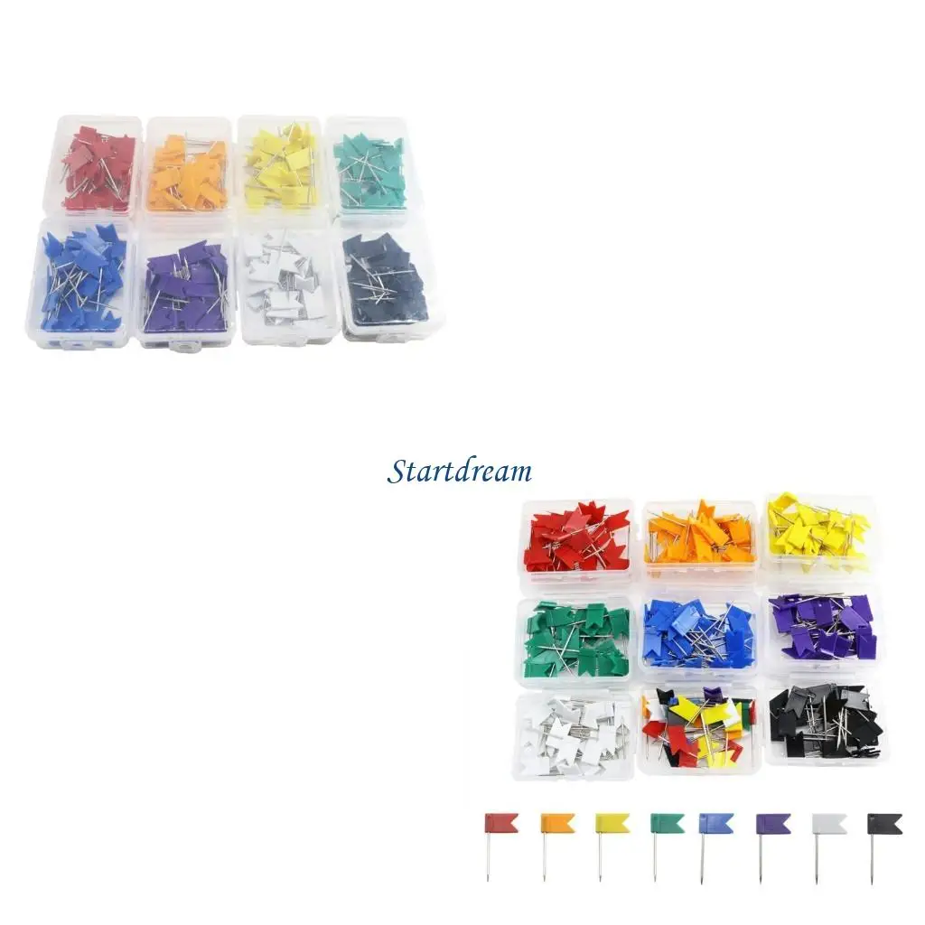

150 шт. цветной флаг, канцелярская булавка, Маркировочная булавка, доска объявлений, кнопки для школьного проекта, офиса, доска