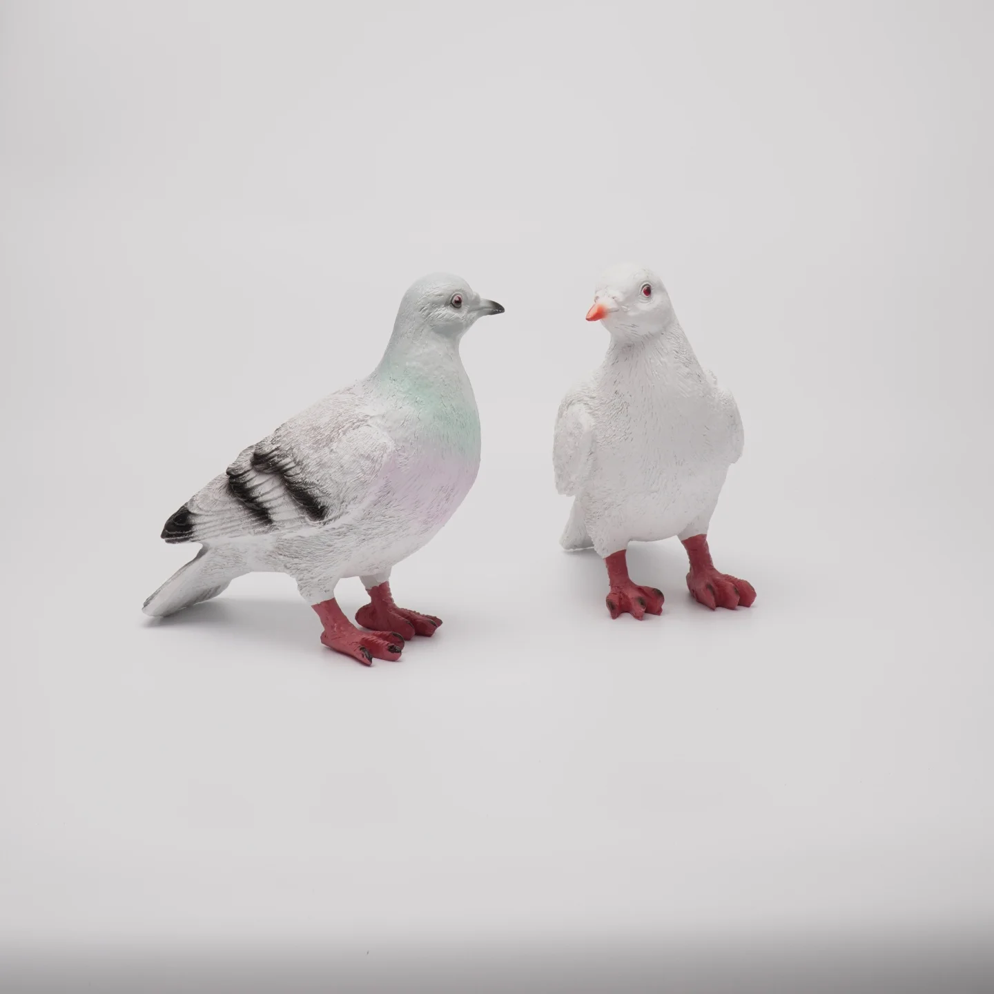Pigeon ornament outdoor decoration model courtyard roof, peace resin wild garden landscaping arrangement gift