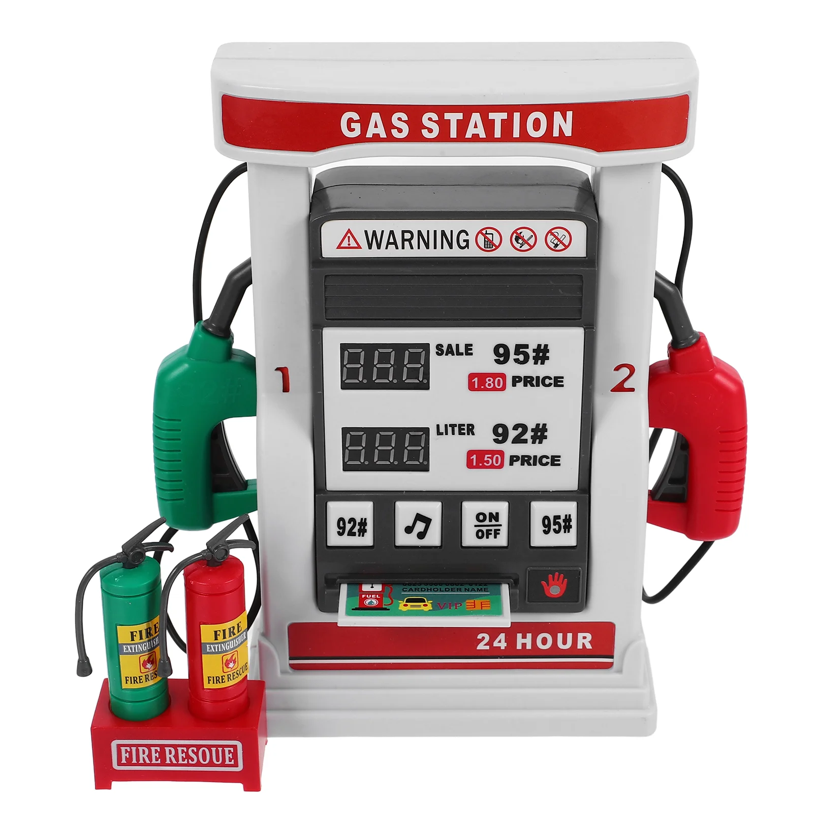 Children's Simulation Car Gas Station Toy Kids DIY Model Kit Toys Puzzle Assembly Plastic Bus Shelter Models Children’s