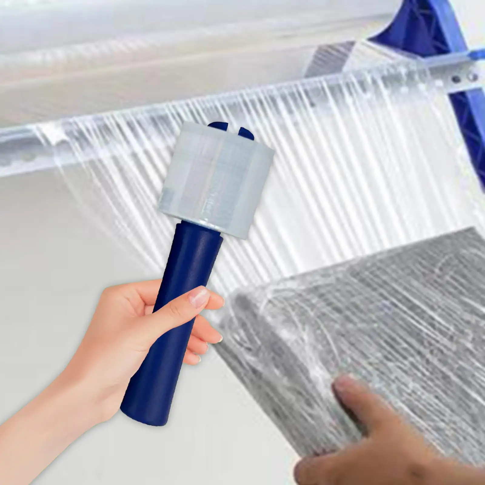 يده تمتد فيلم موزع مريح قوي موزع اليد التوقف أداة تغليف يدوية للمصانع التعبئة والتغليف اكسسوارات المنزل #1