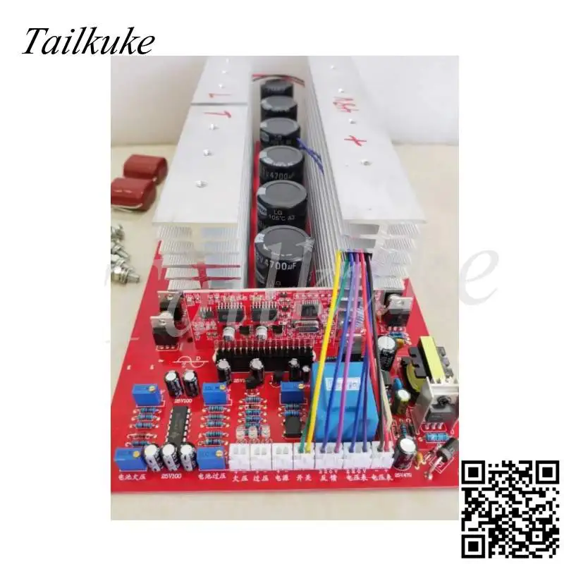 24 large tube genuine power frequency pure sine wave inverter motherboard 24v72v48v60v with 5KVA9KVA13KVA